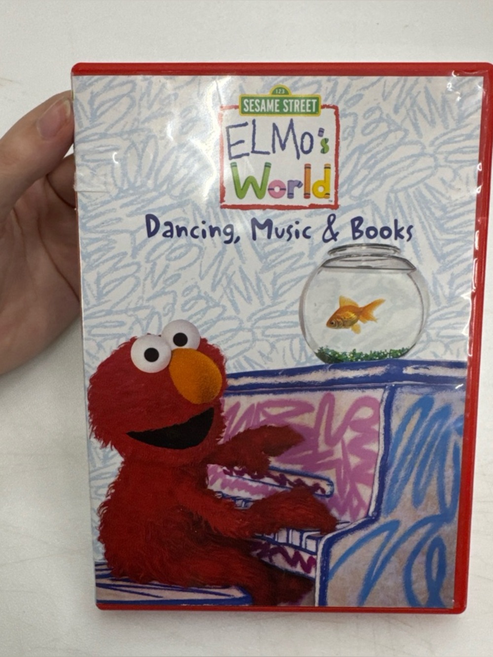 Elmo’s World: Dancing, Music And Books [DVD] Disc Tested, Working